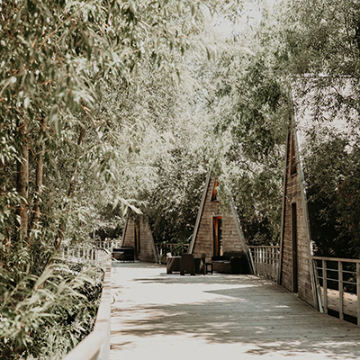 La Petite Motte - Lodges et hébergement