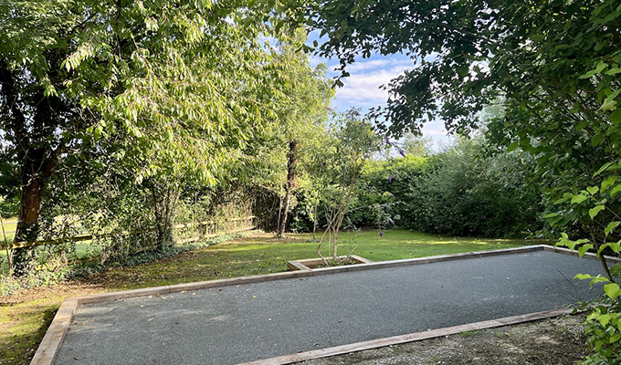 Terrain de pétanque